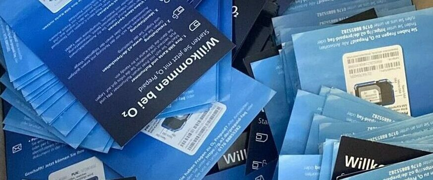 O2 Sim-Karten Spende